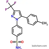 Molecular Structure of 194044-54-7 (4-[5-(4-methylphenyl)-3-(trifluoromethyl)pyrazol-1-yl]benzenesulfonami de)
